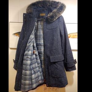 NWOT Pendleton Signature Portland Wool Duffle Coat